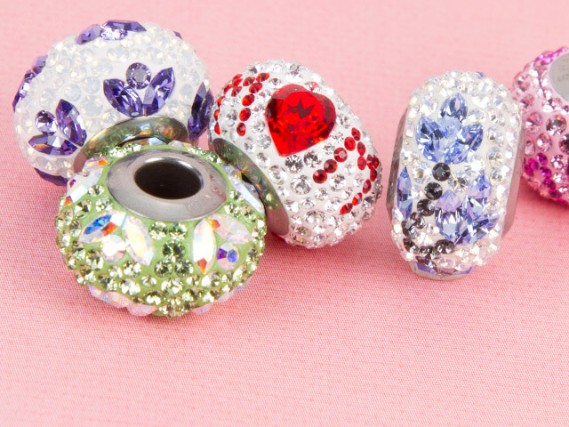 Swarovski Crystals BeCharmed Collection of Beads