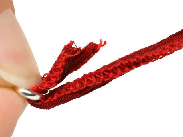 Finishing Fibers with Wire-Wrapping Step 2