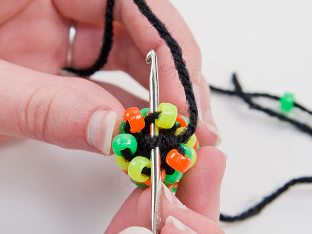Beaded Crochet Rope Step 6a