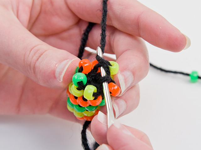 Beaded Crochet Rope Step 6c