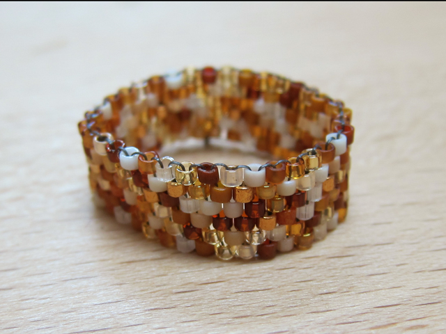 Make a Peyote Stitch Ring Step 8