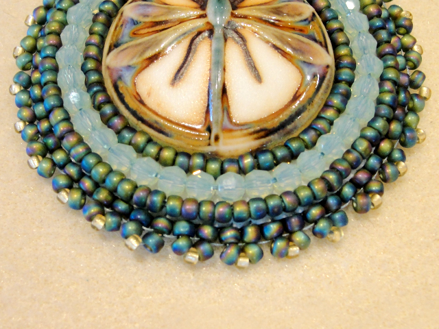 AMake a Seed Bead Picot Edge Step 6